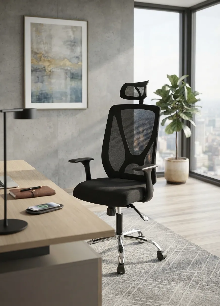 High -back chair